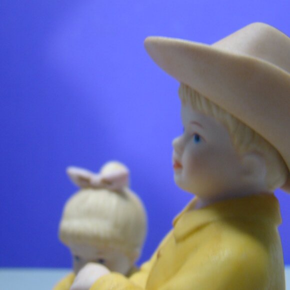 Home Interiors Denim Days Puddle Jumpers Figurine 1999 #88013-99 - Picture 9 of 16